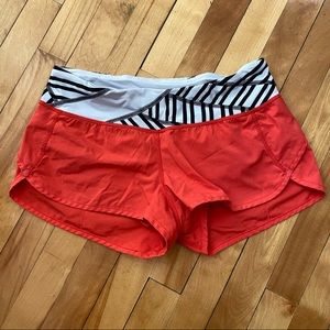 Lululemon size 6 speed up shorts